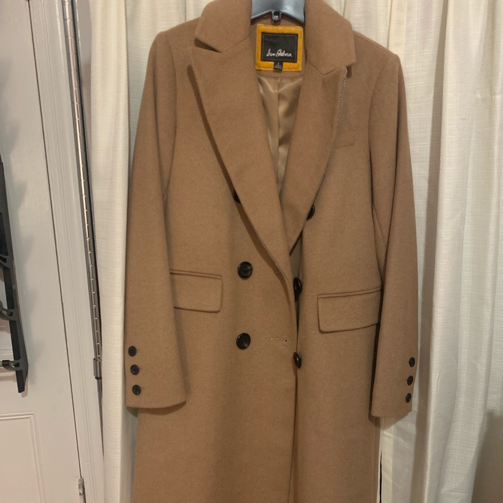 Tan/Camel Long Coat - Sam Edelman